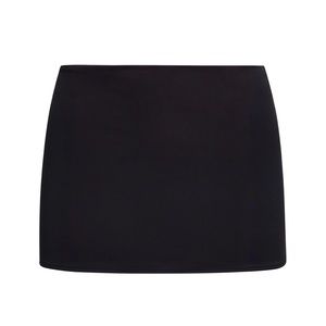 Danielle Guizio Sleek Black Mini Skirt